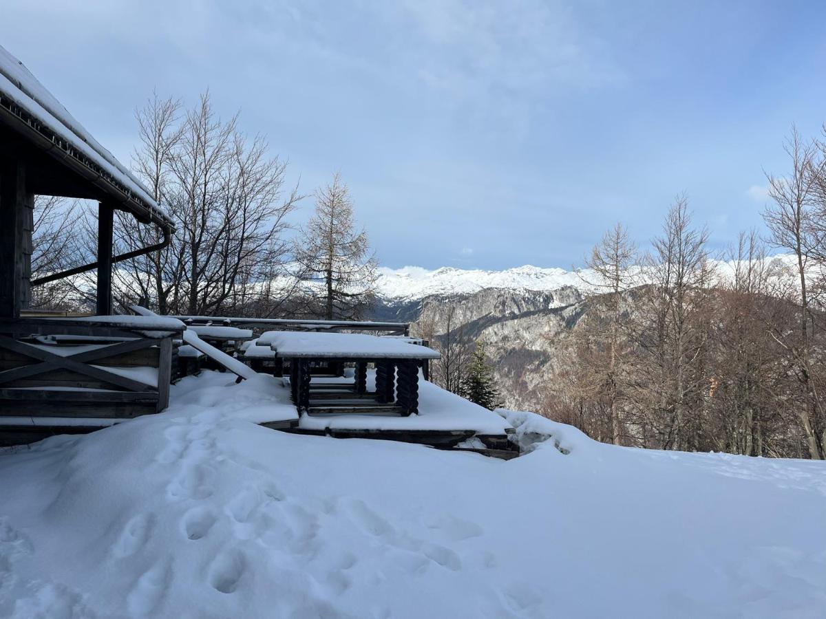 Chalet Burja At Vogel Mountain - Cable Car Access Or Hiking - Not Reachable With Car Bohinj Eksteriør billede